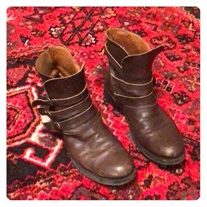 Fiorentini + Baker moto boots, 3 buckle Eternity